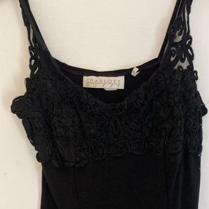 Charlotte Russe mini black dress